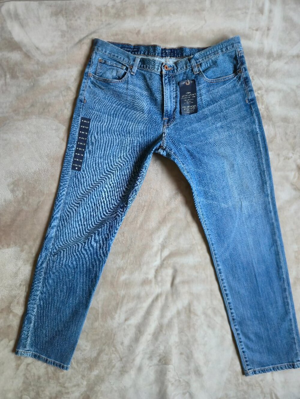 NWT Lucky Brand 221 Original Straight Jeans Medium Wash Men's 38x32
